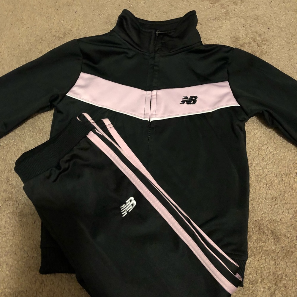 Girls Youth New Balance Track Suit